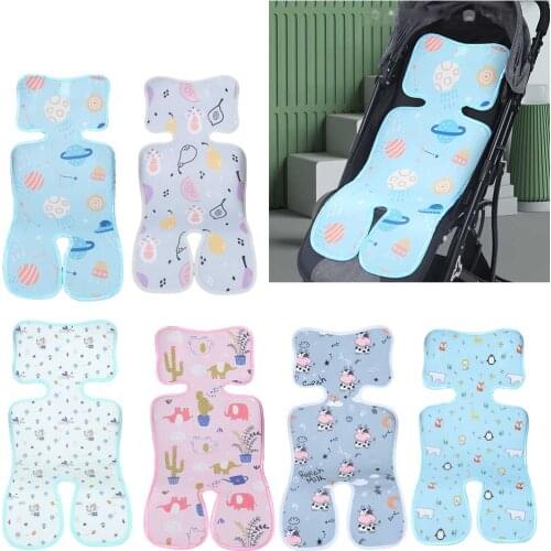 Summer Stroller Cooling Pad 3D Air Mesh Breathable Pushchair Mat Mattress Baby Pram Seat Cover Cushion for Newborn