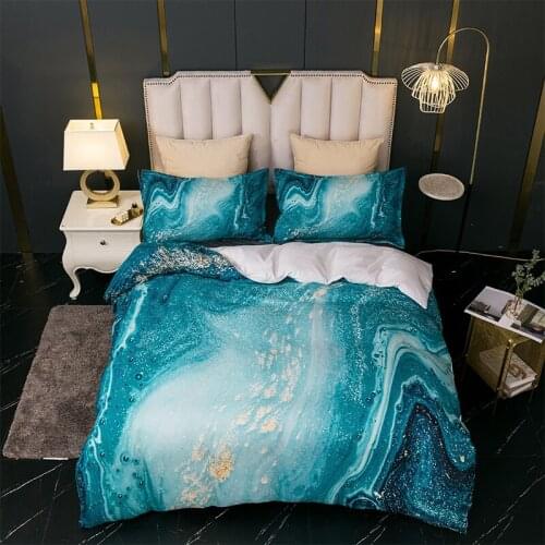 Ocean 3D Printed Duvet Cover Pillowcase Soft Bedding Single Double King-size Duvet Cover