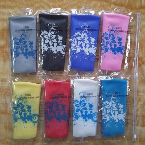 Non-toxic 100% Silicone Swimming Cap Women Girls Ladies Hair Protection Swim Caps Diving Surfing Pool Hat High Quality Accessory