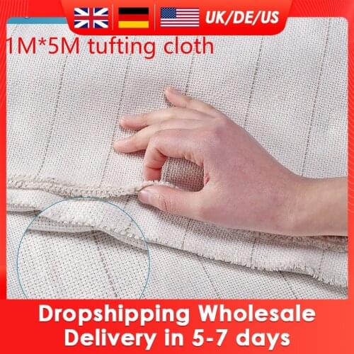 1X5M Tufting Cloth Backing Fabric For DIY Embroidery Needlework Fabric Sewing Punch Needle Accessory Handmade Chrismas Gift