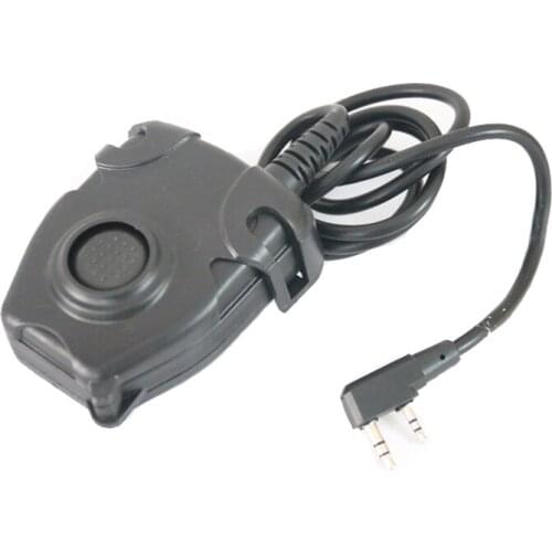 Waterproof PTT Cable Plug for Z Tactical Comtac II Noise Reduction Headset