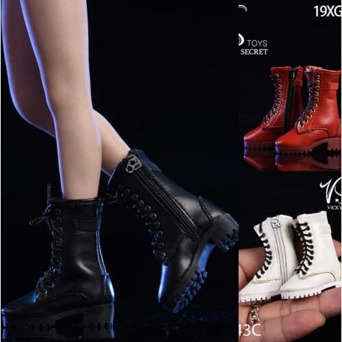 1/6 Female Hollow Boots Soldier Shoes Model VSTOYS 19XG43 Fit 12'' Action Figure Body