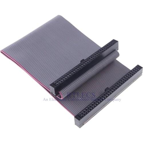 100pcs 0.050" 1.27 mm pitch 60 Pin 2x30 Position Flat IDC Wire Cable assembly JTAG ISP DOWNLOAD CABLE Flat Ribbon IDC Assemblies