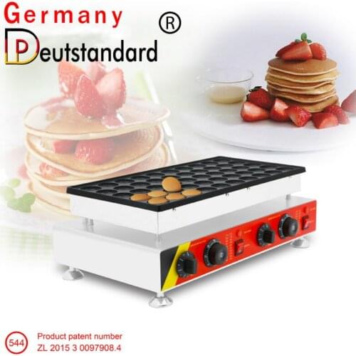 1600W 50 Holes Sandwich Cake Commercial Biscuit Dutch Poffertjes Grills Mini Pancake Waffle Maker Baker Machine 220v/110v