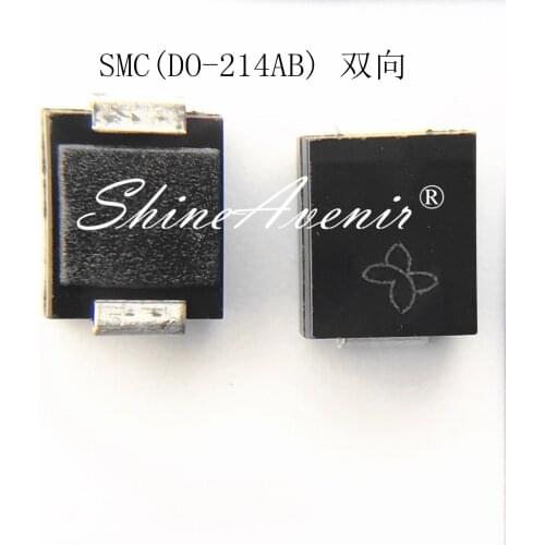 50pcs/lot Diode SMCJ10CA SMCJ11CA SMCJ12CA SMCJ13CA SMCJ14CA SMCJ15CA SMCJ16CA SMCJ17CA SMC DO-214AB TVS Original in stock