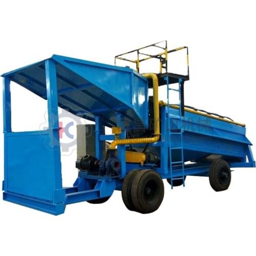 50tph Alluvial Gold Drum Washing Machine