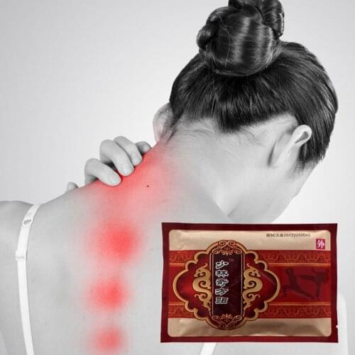 8Pcs Chinese Medicine Ganoderma lucidum Pain Relief Plasters Shaolin Rapid Analgesic for Rheumatic Rheumatoid Arthritis Patch