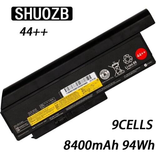 New Laptop Battery for Lenovo Thinkpad X220 X220I X220S X230 X230I 45N1172 45N1022 45N1024 45N1025 45N1028 45N1029 9cells 44
