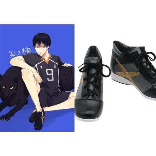 Anime Haikyuu Cosplay Karasuno High School Volleyball Team Kageyama Tobio Anime Sports Shoes Boots