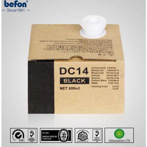 Befon Duplicator Ink DC14 dc14 14 Compatible for Duplo DP120 DPM300 420 DPC120