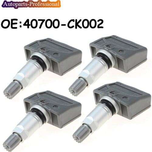 4 PCS TPMS Tire Pressure Sensor For N issan Pathfinder Titan Frontier For Infiniti QX56 FX35 M35 G35 40700-CK002 Auto accessorie