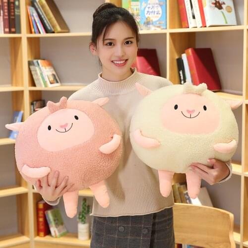 20/30/40cm Stuffed Sheep Plush Toys Kids Lovely Fat Sheep Animal Appease Dolls Wedding Present Baby Birthday Gifts