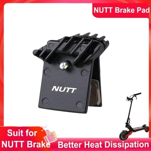 NUTT MTB Bicycle Disc Brake Pad With Cooling Mountain Bike Hydraulic Caliper Heat Dissipation Semi Metal Resin Bike Accessories