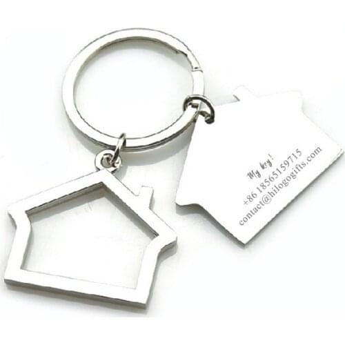 Customized company new year gift favors,Christmas gift for guest and customers stainless steel keychain with your logo text