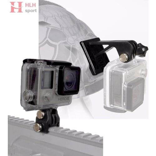 Camera Mounts Adapter Kit Helmet Fixed Mount Excavator Gun ARM NVG Mount for Tactical GoPro Xiaomi YI SJCAM HD Rail Mount