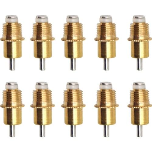 Poultry Farm Animals 10pcs Copper Drinker Nipples Rabbit Chicken Quail Birds And Rabbit Drinking Water Equipment Feeder