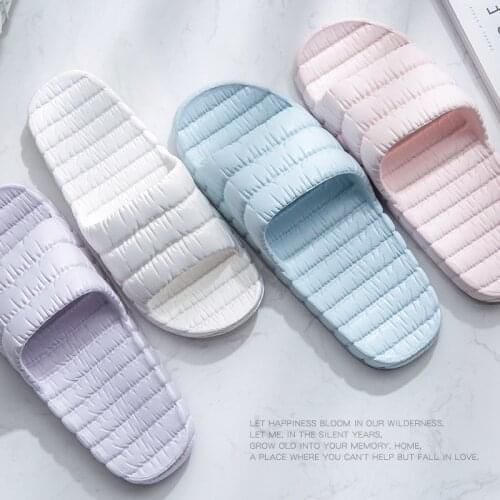 Bedroom Slippers Female Home Indoor Soft Couples Home Soft Bottom Non-Slip Platform Home Shoes Mens Slippers Indoor Men Shoe