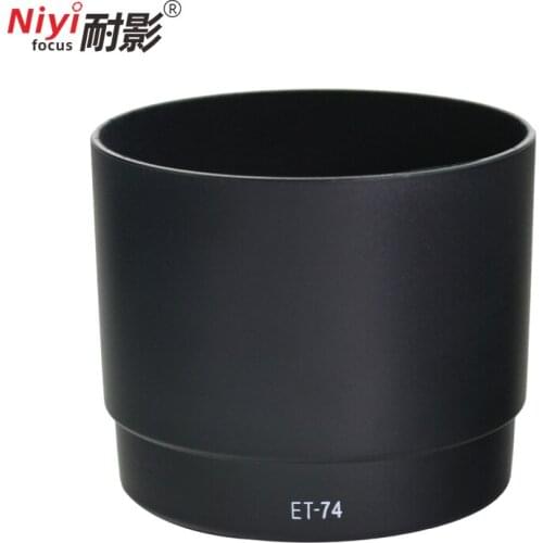 1pcs NEW black/White Lens Hood ET74 ET-74 for Canon EF 70-200mm f/4L IS USM Lens Bayonet Mount New