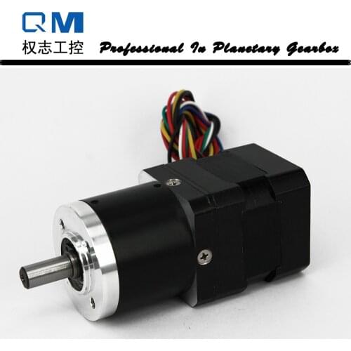 Planetary reduction gearbox ratio 30:1 with nema 17 30W 24V bldc motor gear brushless dc motor