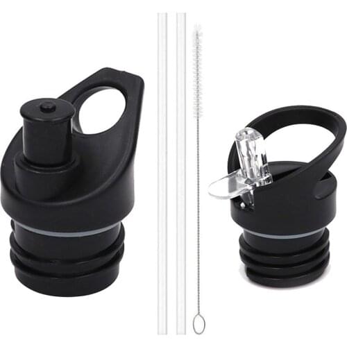 Portable Water Bottle Cup Lid for Hydro Flask Sealed Straw Lid Outdoor Sports Vacuum Bottle Drinkware Accessories