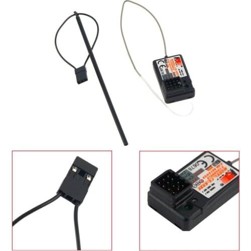 Flysky FS-GR3C FS-GR3E 3CH 2.4Ghz Receiver Fo FS GT2 GT2B GT3 GT3B GT3C T6 CT6B TH9X Transmitter