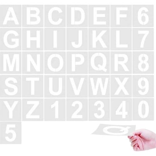 Christmas Decor Hollowed Out Numeral Letter Painting Template Childrens Drawing Learning Means Graffiti Painting Template Set