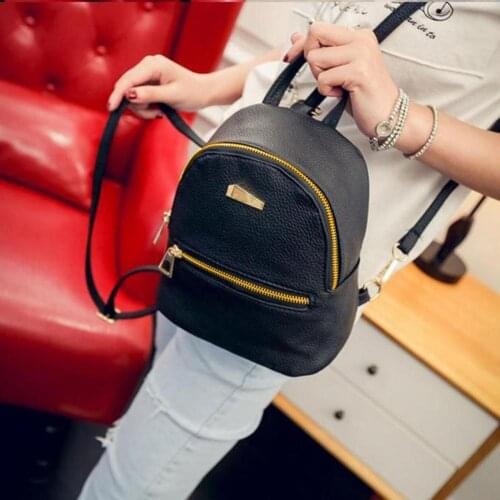 Sanwood Women's Patent Leather Backpacks