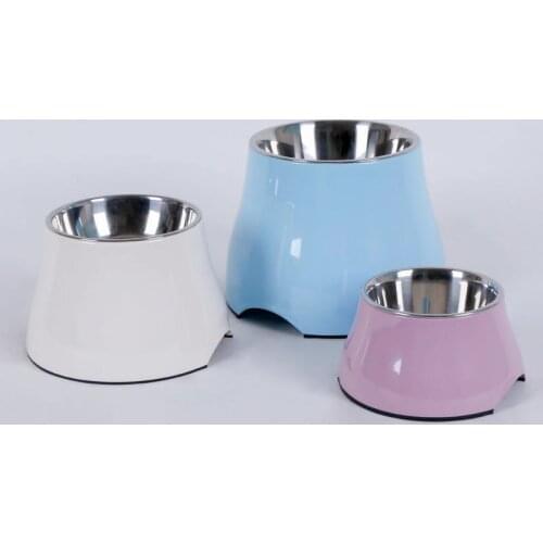 Dog Feeder Drinking Bowls for Dogs Cats Pet Food Bowl Comedero Perro Miska Dla Psa Gamelle Chien Chat Voerbak Hond D1392