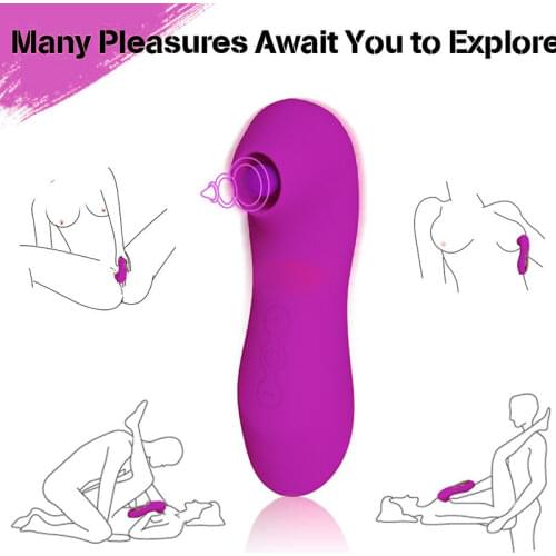 Clitoris Stimulator 7 Suction Powerful Modes Air Pulse Pressure Wave Technology Waterproof Silicone Sex Toys For Women Couples