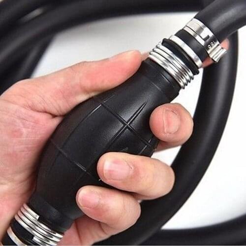 Universal Marine Outboard Fuel Line with Primer Bulb, 1/4inch 6mm