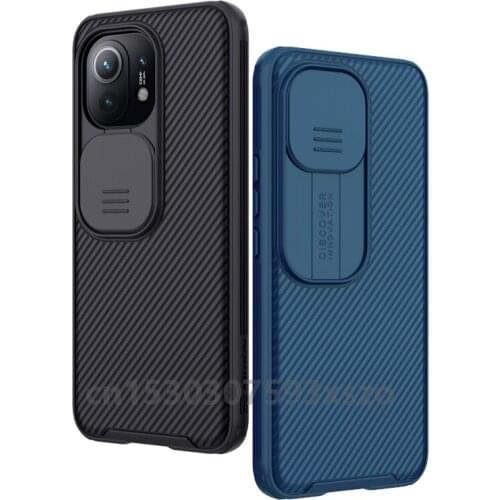 10pcs For Xiaomi Mi 11 pro Case CamShield Pro Case Slide Camera Lens Protection Cover for Xiaomi Mi 11 NILLKIN