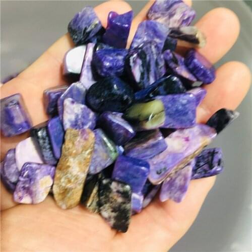 100g Natural Perfect Charoite Jewel crystal gravel