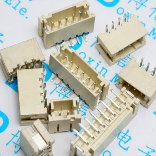 100PCS/Lot 2.0mm PH2.0 SMT Pitch Jack Connector JST Vertical-Type 2P/3P/4P/5P/6P/7P/8P/9P/10P