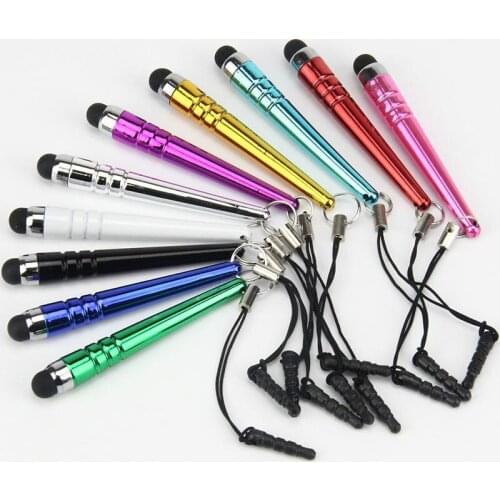 100pcs Baseball Bat Dust Port Tablet Pen Fashion Stylus Pen Compatible with Capacitive Touch Screens Cell Phones Tablet Laptop