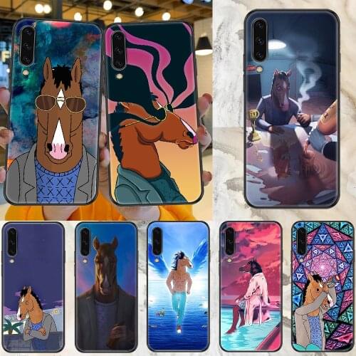 Bo horseman jack horse man Phone case For Samsung Galaxy A 3 5 7 8 10 20 21 30 40 50 51 70 71 E S 2016 2018 4G black art cover