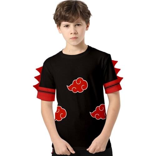 Kids Tshirt Boys Japanese Anime Haikyuu Cosplay Costume Summer Clothes Short Sleeve T-shirt Cartoon Tees Children Fashion Tops
