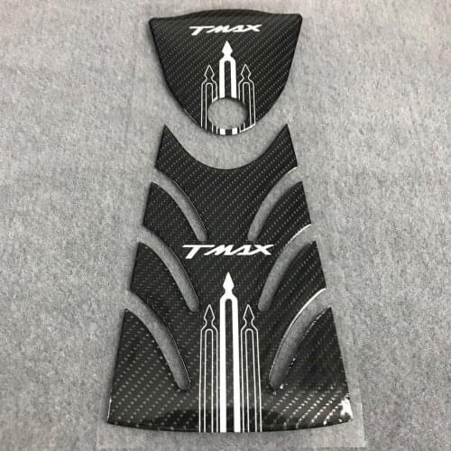 For T-MAX TMAX 530 Tank Pad Tankpad Protector Sticker Decal Fishbone
