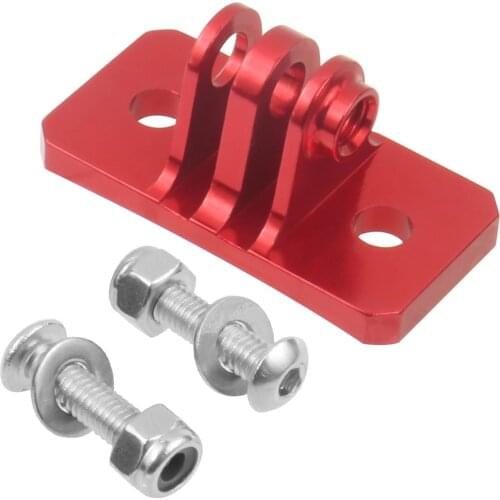 CNC Skydiving Helmet Fixed Mount Holder Adapter Mounts for Insta360 ONE R for GOPRO 9/8/MAX for Osmo Action