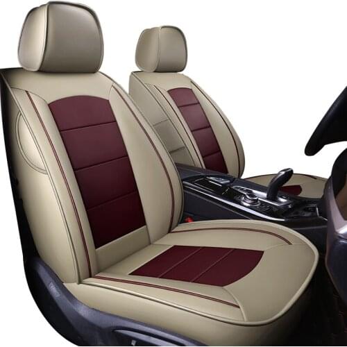 Leatherette Car Seat Covers for Mercedes-Benz CLA 260 CLA 200 2020 Automobiles Seat Cover Cushion Interior Accessories 9pcs/Sets