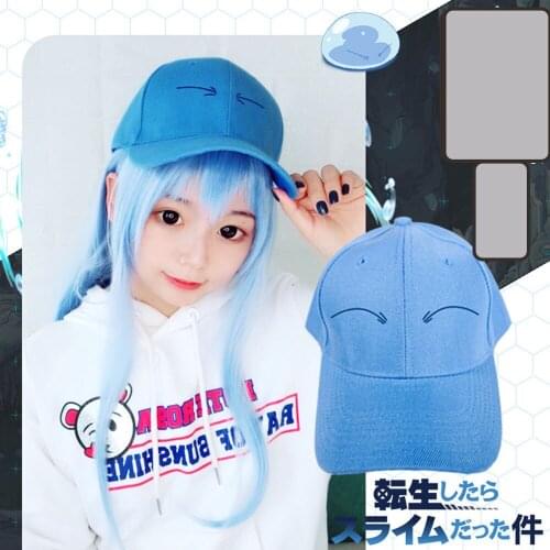 MeetLife Rimuru Tempest Expression Hat Anime That Time I Got Reincarnated as a Slime Baseball Cap Adult Unisex Snapback Hat