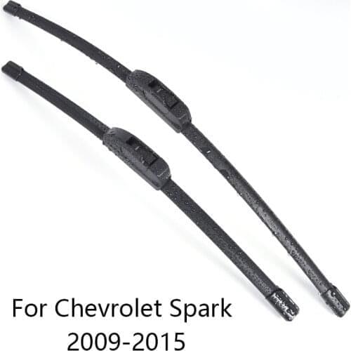 Car Windshield Wiper Blades for Chevrolet Spark form 2009 2010 2011 2012 2013 2014 2015 Car Windscreen wiper Rubber
