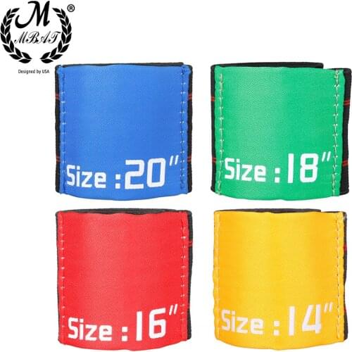 M MBAT 4Pcs/Set Of Elastic Ring Circle Set Mute Band 14/16/18/20 Inch Cymbal Mute Belt Silencer Belt, Percussion Accessories