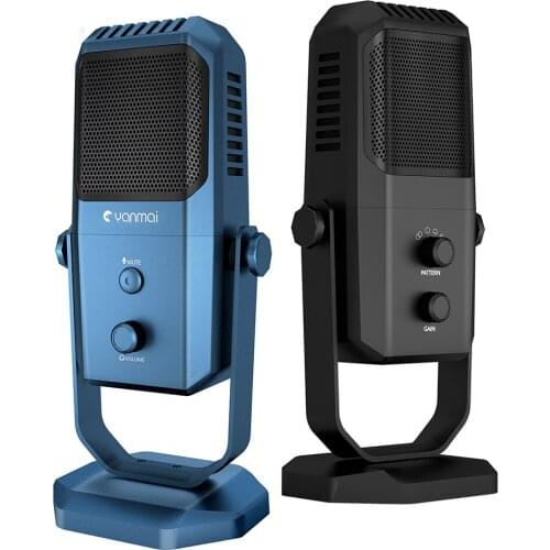 Yanmai SF-900 USB Microphone Studio Recording Condenser Microphone Four Directivity for Gaming Broadcasting Karaoke