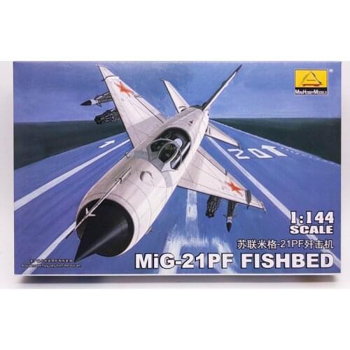 1: 144 Soviet MIG-21 PF FISHBED Fighter Air Force Planes Assembled Model