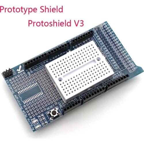 New Prototype Shield ProtoShield V3 + Mini Bread Board For Uno MEGA