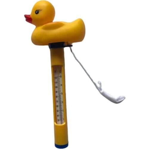 Floating Pool Thermometer Water Temperature Thermometers with String for Outdoor & Indoor Swimming Pools Spas Hot Tubs