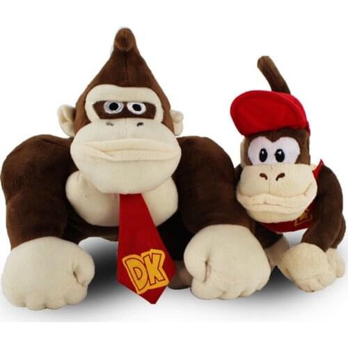 10" 26cm Donkey Monkey Plush Toys Soft Stuffed Animals Cartoon Dolls Toys
