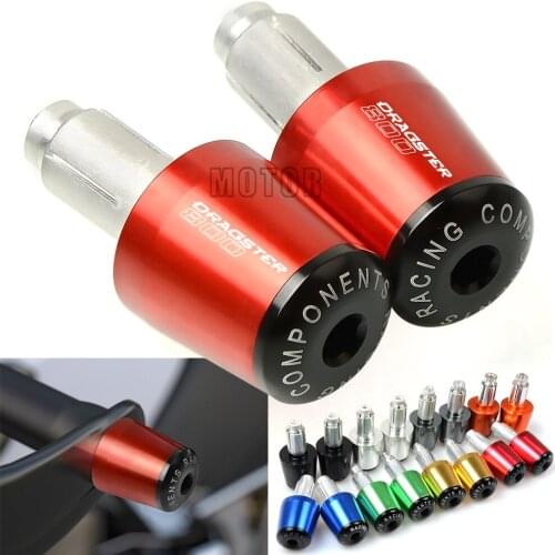 For MV Dragster 800/800RR 2014-2016 2015 RR Motorcycle 7/8"22mm Handlebar Grips Cap Handle Bar Ends Gear Balanced Plugs Slider