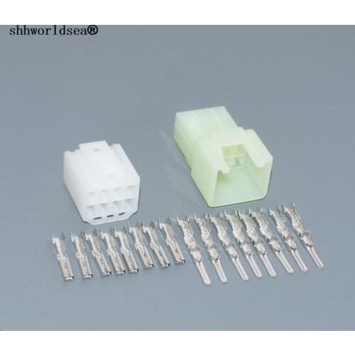 Shhworldsea 8 Pin 6090-1021 6090-1051 HM Series 2.3mm (090) Female Male Auto Electrical Wire Connector plug