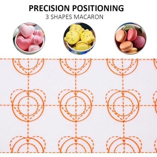 Silicone Baking Mat Fondant Bakeware Macaron Oven Home Non Stick Baking Tools For Cakes Pastry Tools Sheet Dough Roll Mats Pad